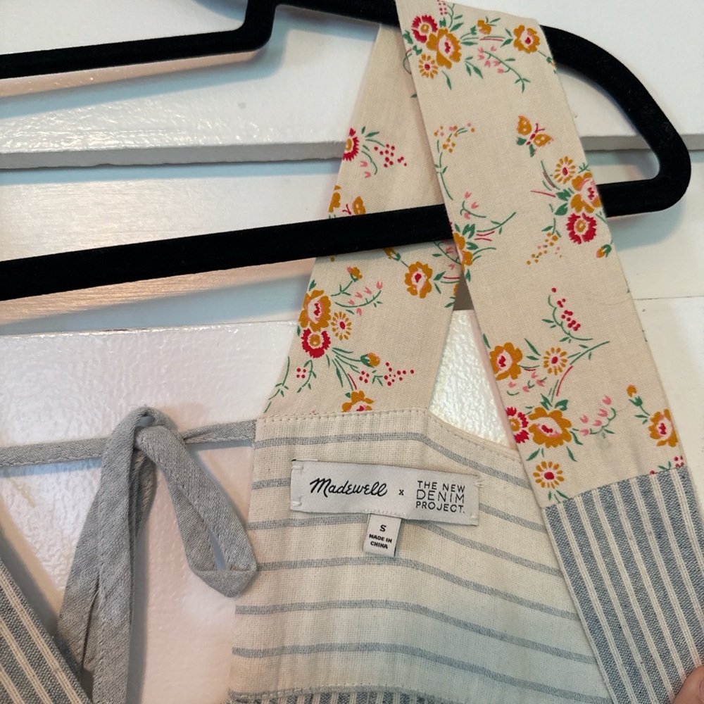 Madewell patchwork overalls - Picture 4 of 4